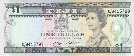 Fiji 1 dollar p81 1983